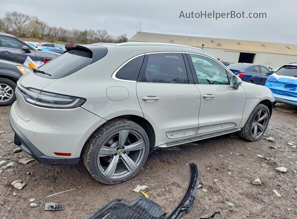 WP1AA2A54NLB12246 2022 PORSCHE MACAN Cream Trasero derecho