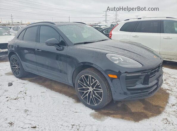 WP1AA2A54PLB20656 2023 PORSCHE MACAN Black Przód prawy