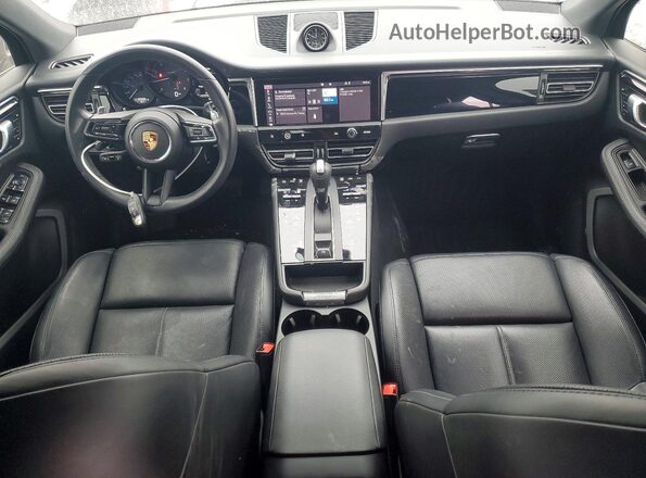 WP1AA2A54PLB20656 2023 PORSCHE MACAN Black Widok deski rozdzielczej