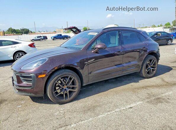 WP1AA2A54SLB05258 2025 PORSCHE MACAN Бордовый Передняя левая четверть
