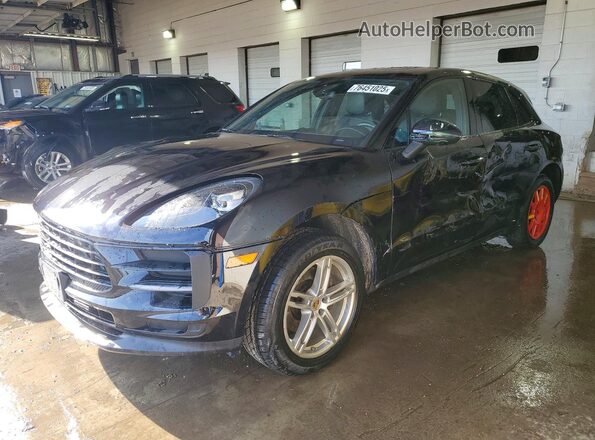 WP1AA2A55LLB10258 2020 PORSCHE MACAN Черный Передняя левая четверть