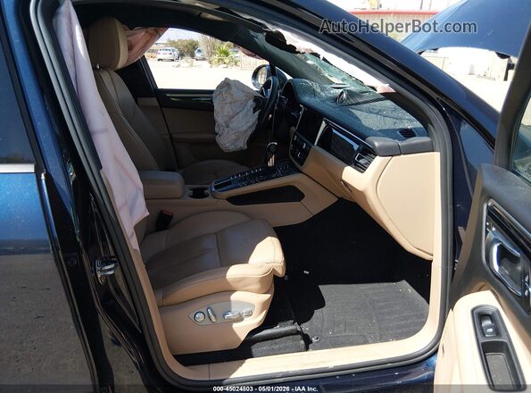 WP1AA2A55LLB10759 2020 PORSCHE MACAN Синий Вид салона спереди