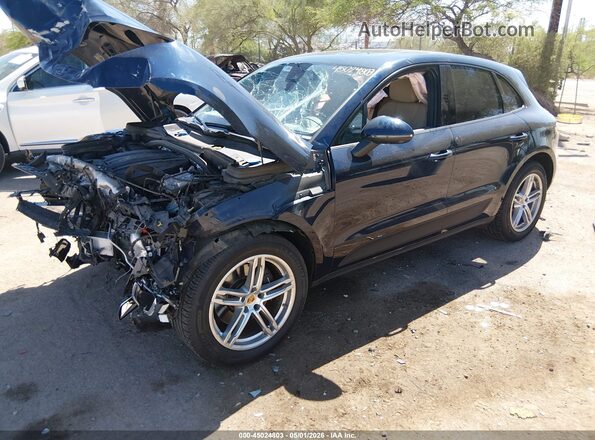 WP1AA2A55LLB10759 2020 PORSCHE MACAN Синий Передняя левая четверть