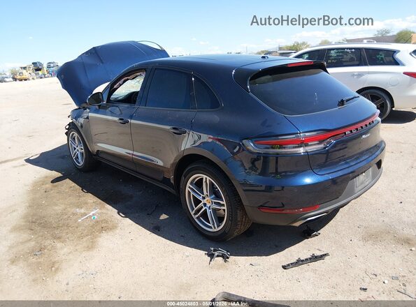 WP1AA2A55LLB10759 2020 PORSCHE MACAN Синий Задняя левая четверть