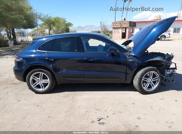 WP1AA2A55LLB10759 2020 PORSCHE MACAN Синий Вид задней части салона