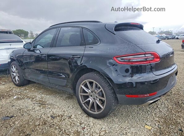 WP1AA2A56HLB08039 2017 PORSCHE MACAN Черный Задняя левая четверть