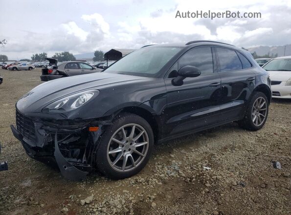 WP1AA2A56HLB08039 2017 PORSCHE MACAN Черный Передняя левая четверть