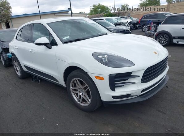 WP1AA2A56LLB11435 2020 PORSCHE MACAN Белый Передняя правая четверть
