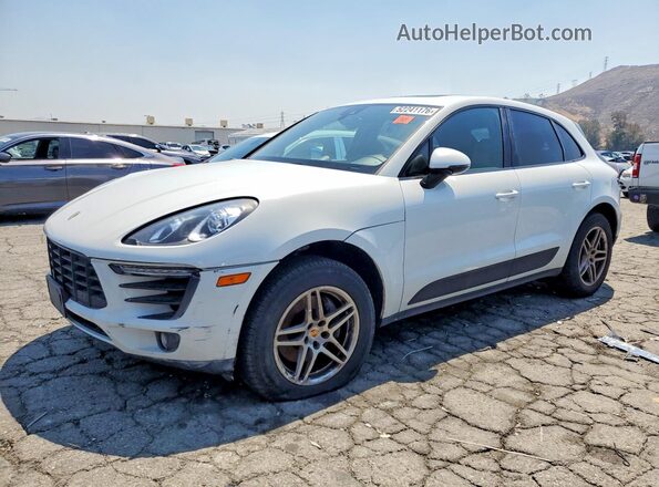 WP1AA2A57JLB02269 2018 PORSCHE MACAN Белый Передняя левая четверть