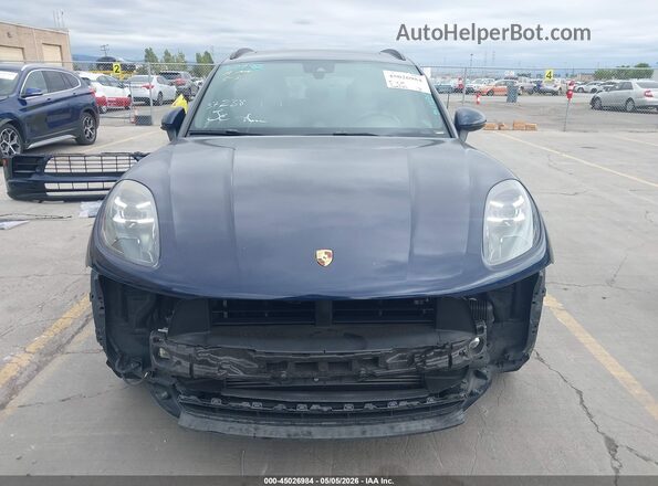WP1AA2A58KLB04212 2019 PORSCHE MACAN Синий Вид задней части салона