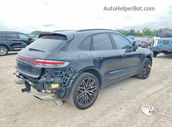 WP1AA2A58SLB05604 2025 PORSCHE MACAN Черный Задняя правая четверть