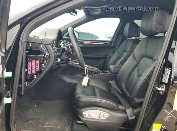 WP1AA2A58SLB05604 2025 PORSCHE MACAN Черный Вид салона спереди