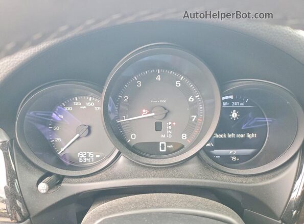 WP1AA2A58SLB05604 2025 PORSCHE MACAN Черный Вид щитка приборов