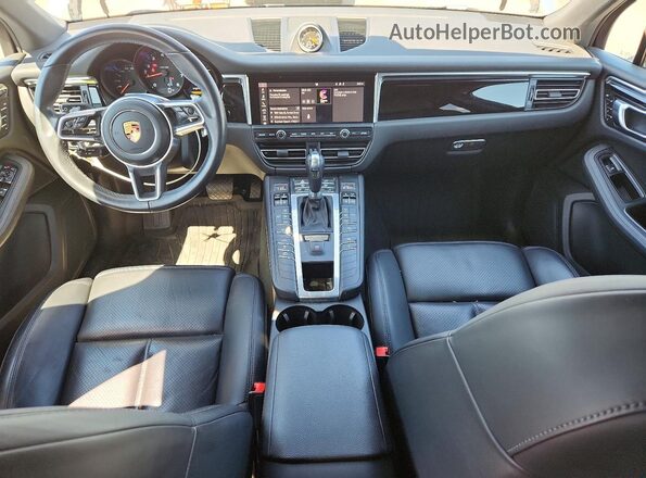 WP1AA2A59KLB02467 2019 PORSCHE MACAN Silver Dashboard view