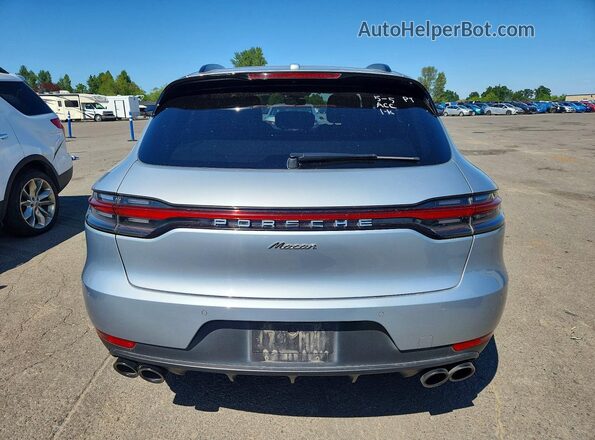 WP1AA2A59KLB02467 2019 PORSCHE MACAN Silver Rear view