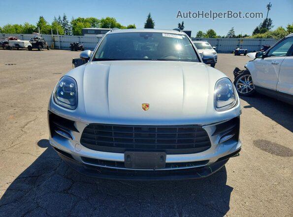 WP1AA2A59KLB02467 2019 PORSCHE MACAN Silver Front view