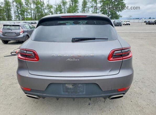WP1AA2A5XHLB02440 2017 PORSCHE MACAN Серый Вид сзади