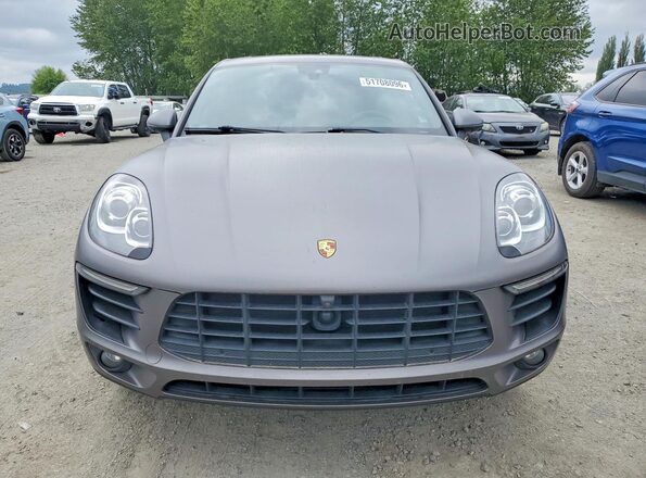 WP1AA2A5XHLB02440 2017 PORSCHE MACAN Серый Вид спереди
