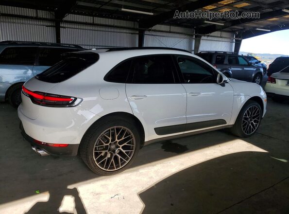 WP1AA2A5XKLB05409 2019 PORSCHE MACAN Белый Задняя правая четверть