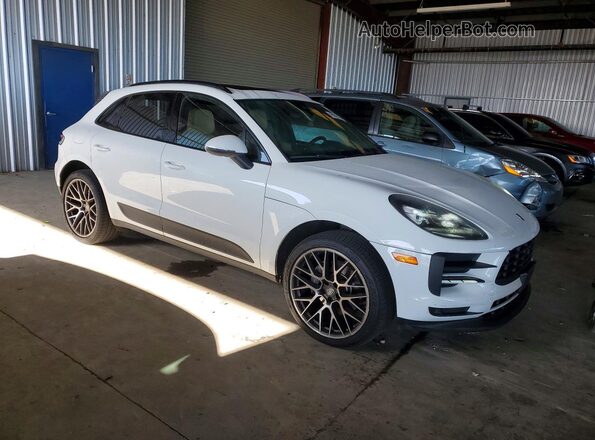 WP1AA2A5XKLB05409 2019 PORSCHE MACAN Белый Передняя правая четверть