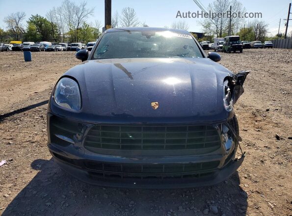 WP1AA2A5XLLB06643 2020 PORSCHE MACAN Blue Widok z przodu