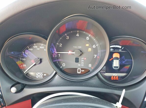 WP1AA2A5XTLB04035 2026 PORSCHE MACAN Серый Вид щитка приборов