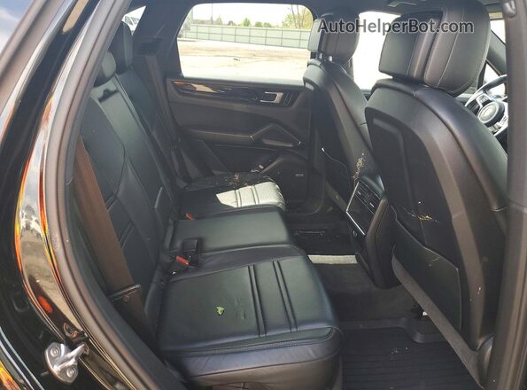 WP1AA2AY0KDA03606 2019 PORSCHE CAYENNE Черный Вид задней части салона