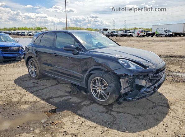 WP1AA2AY0KDA03606 2019 PORSCHE CAYENNE Черный Передняя правая четверть