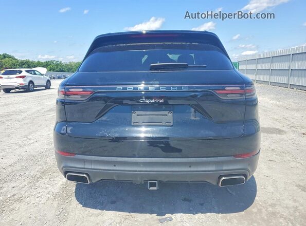 WP1AA2AY0KDA10636 2019 PORSCHE CAYENNE Черный Вид сзади