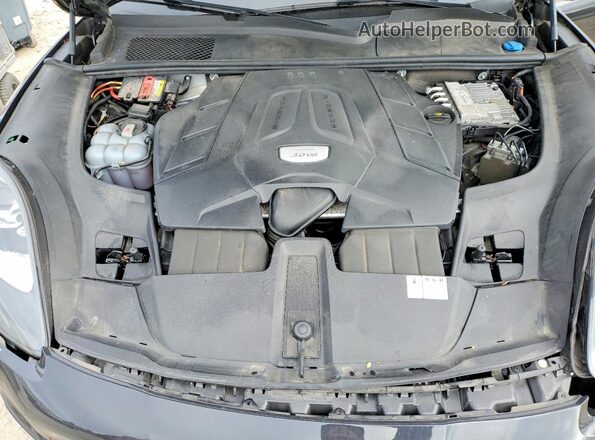 WP1AA2AY0KDA12578 2019 PORSCHE CAYENNE Black Widok komory silnika