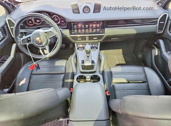 WP1AA2AY0NDA02461 2022 PORSCHE CAYENNE Черный Вид панели приборов