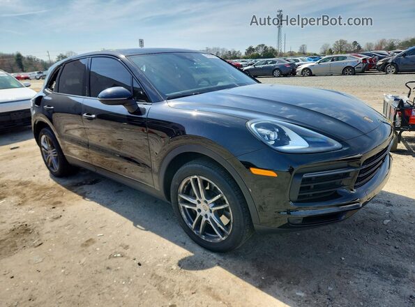 WP1AA2AY0NDA02461 2022 PORSCHE CAYENNE Черный Передняя правая четверть