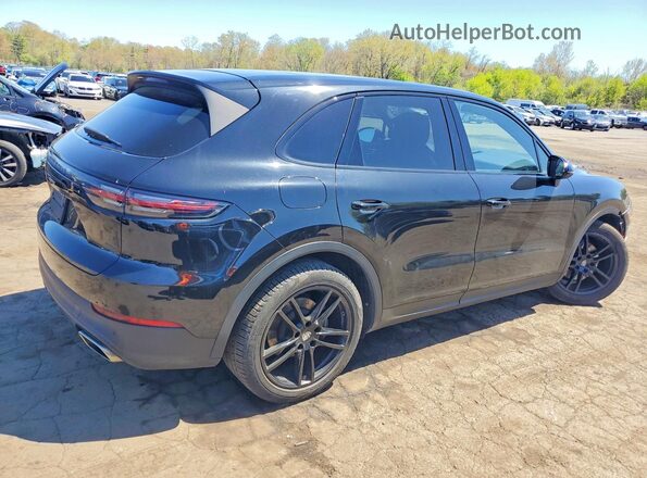 WP1AA2AY1KDA18163 2019 PORSCHE CAYENNE Черный Задняя правая четверть