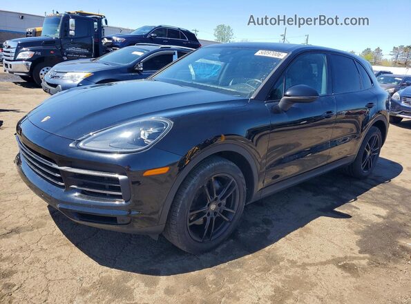 WP1AA2AY1KDA18163 2019 PORSCHE CAYENNE Черный Передняя левая четверть