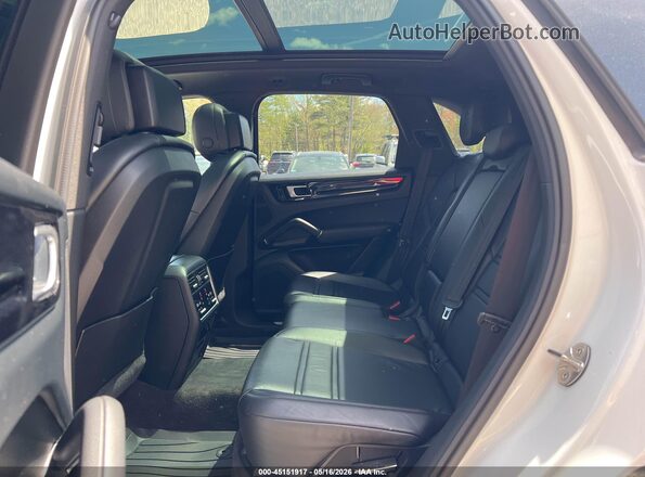 WP1AA2AY2KDA00870 2019 PORSCHE CAYENNE White Vista de la etiqueta del VIN