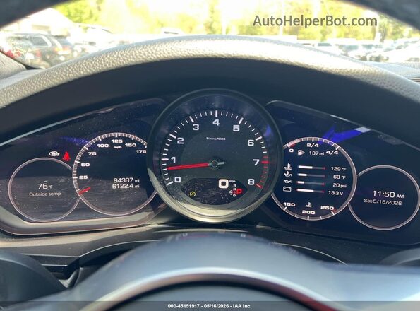WP1AA2AY2KDA00870 2019 PORSCHE CAYENNE White Vista de los asientos traseros