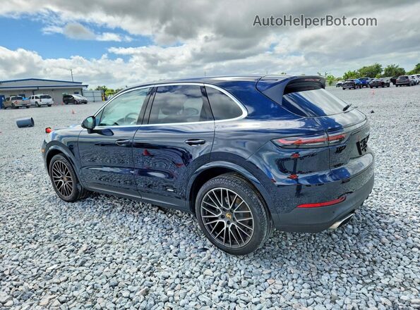 WP1AA2AY2LDA01809 2020 PORSCHE CAYENNE Black Tył lewy