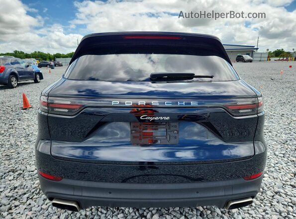 WP1AA2AY2LDA01809 2020 PORSCHE CAYENNE Black Widok z tyłu