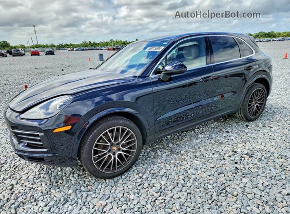 WP1AA2AY2LDA01809 2020 PORSCHE CAYENNE Black Przód lewy