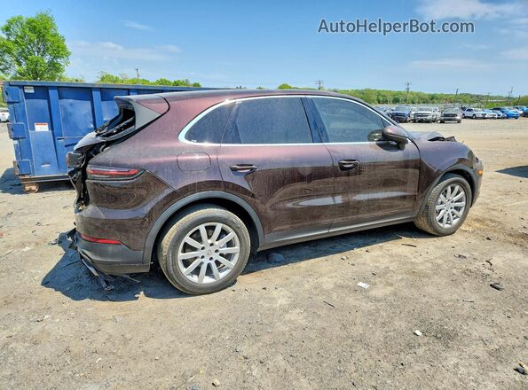 WP1AA2AY4KDA04368 2019 PORSCHE CAYENNE Brown Tył prawy