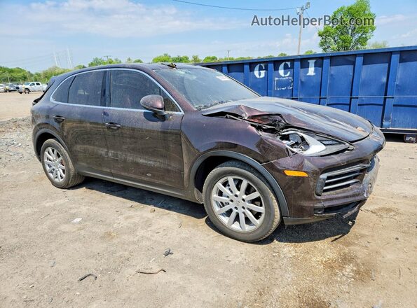 WP1AA2AY4KDA04368 2019 PORSCHE CAYENNE Brown Przód prawy