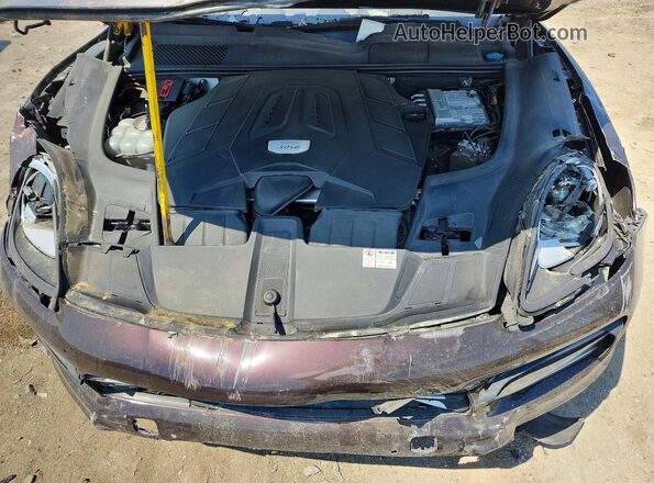 WP1AA2AY4KDA04368 2019 PORSCHE CAYENNE Brown Widok komory silnika