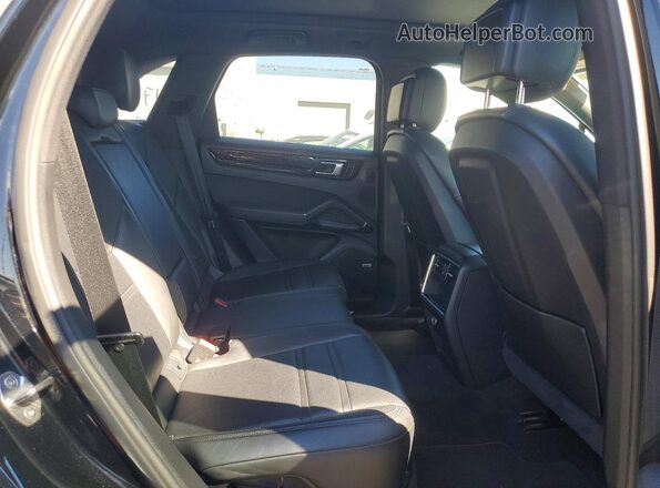 WP1AA2AY4KDA06508 2019 PORSCHE CAYENNE Черный Вид задних сидений