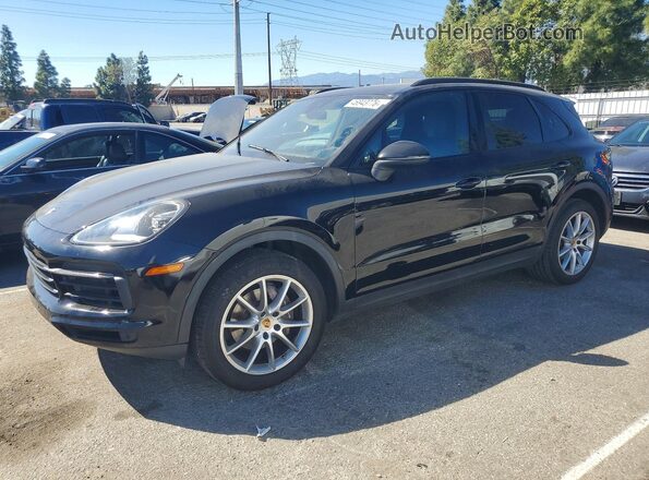 WP1AA2AY4KDA06508 2019 PORSCHE CAYENNE Черный Передняя левая четверть