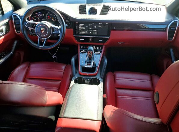 WP1AA2AY4KDA07285 2019 PORSCHE CAYENNE Black Dashboard view