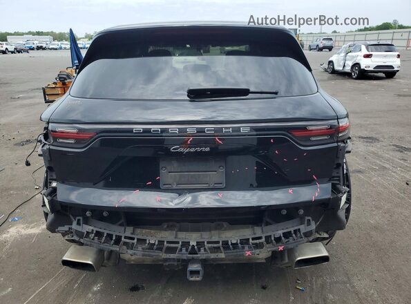 WP1AA2AY4KDA14804 2019 PORSCHE CAYENNE Черный Вид сзади
