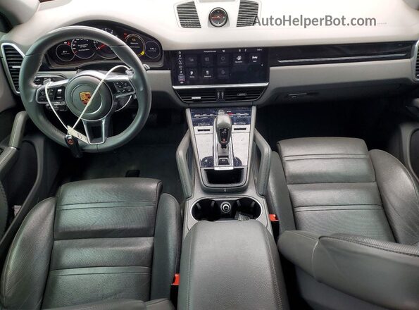 WP1AA2AY4KDA14804 2019 PORSCHE CAYENNE Черный Вид панели приборов