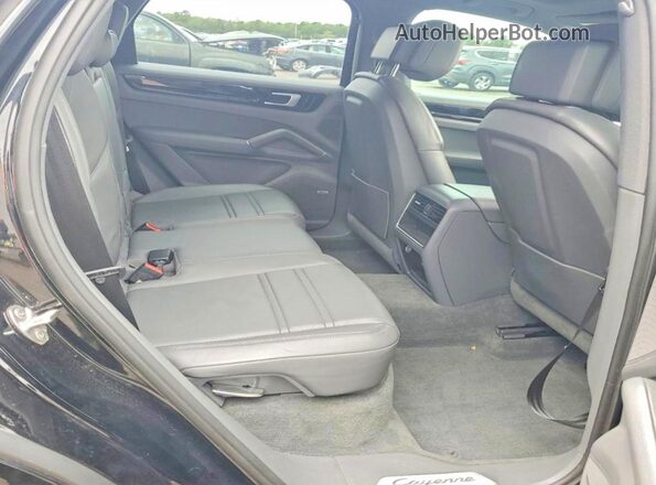 WP1AA2AY4KDA14804 2019 PORSCHE CAYENNE Черный Вид задних сидений