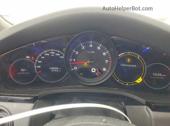 WP1AA2AY4KDA14804 2019 PORSCHE CAYENNE Черный Вид щитка приборов
