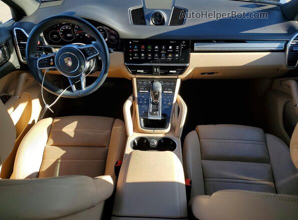 WP1AA2AY4NDA05461 2022 PORSCHE CAYENNE Черный Вид панели приборов